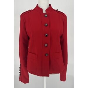 Banana Republic Red Bomber Jacket